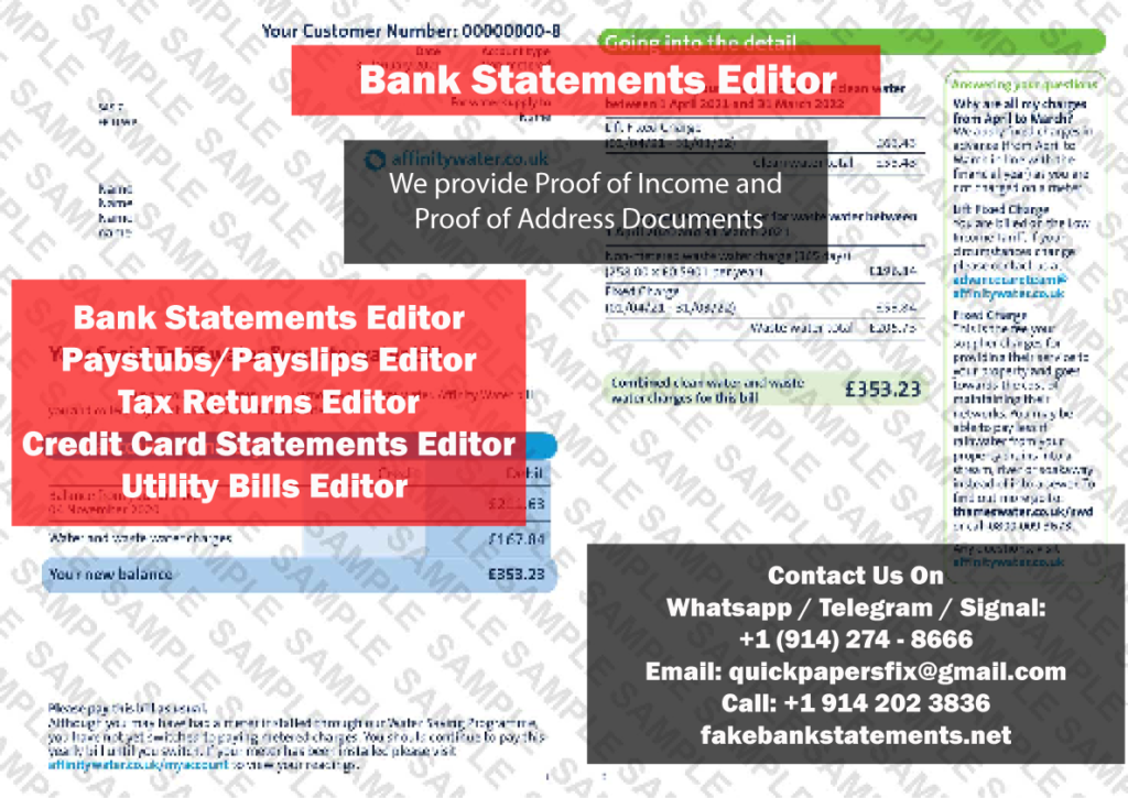 Affinity Bills Editor